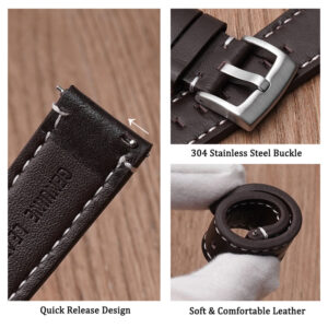 genuine leather watch strap, h1050 (copy)